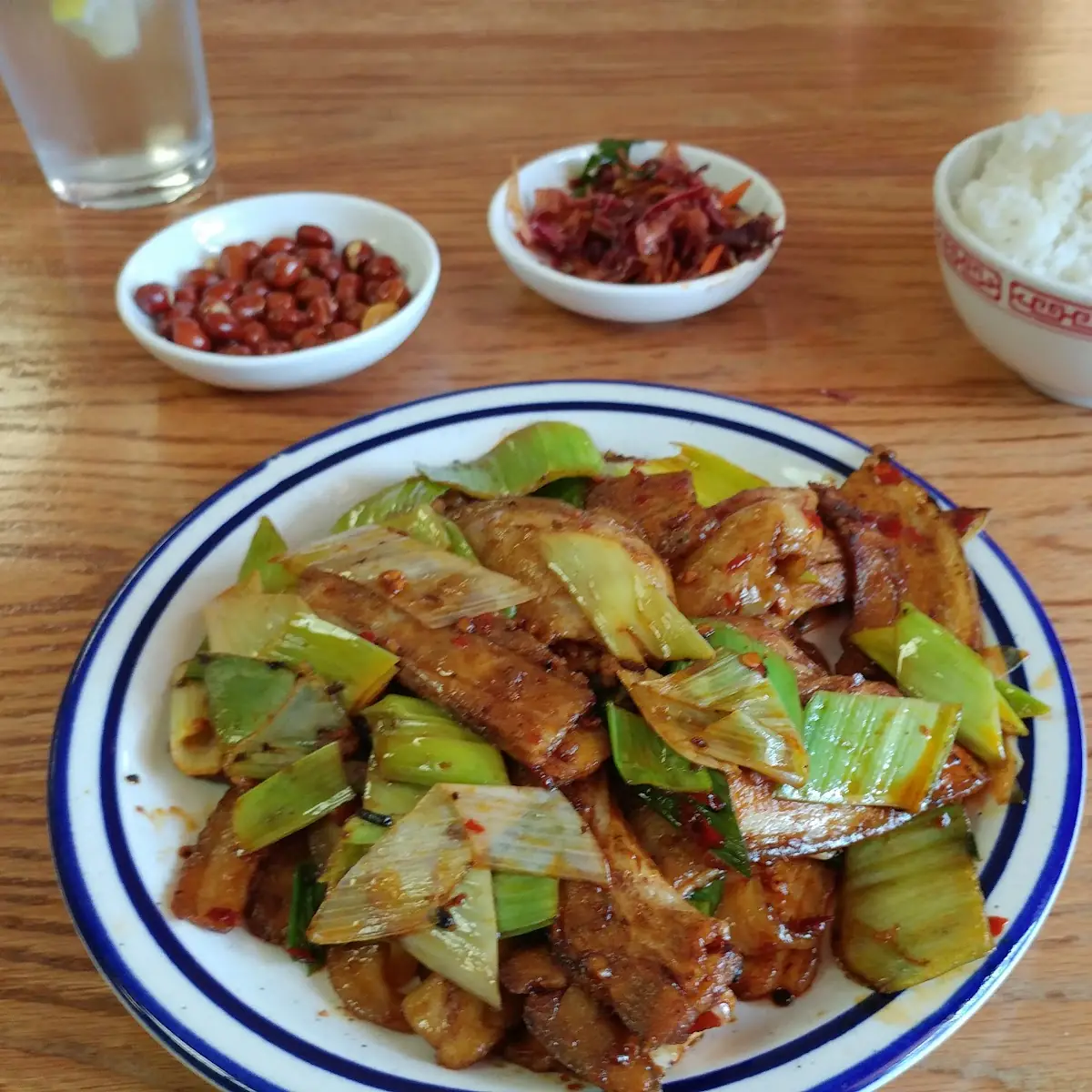 double cooked pork belly 回锅肉